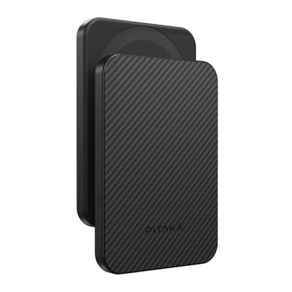 Pitaka Aramid Fiber Magnetic Power Bank - Black/Gray