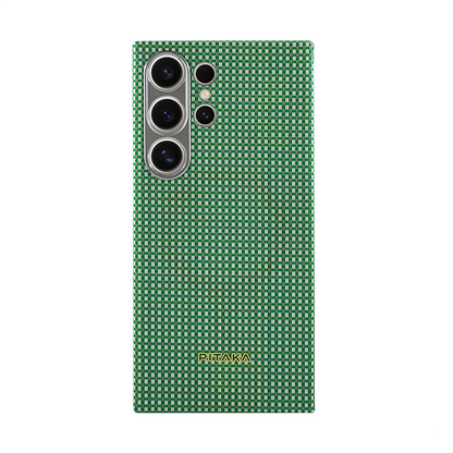 Aramid Fiber MagEZ Case 5 for S24 Ultra -Bonfire