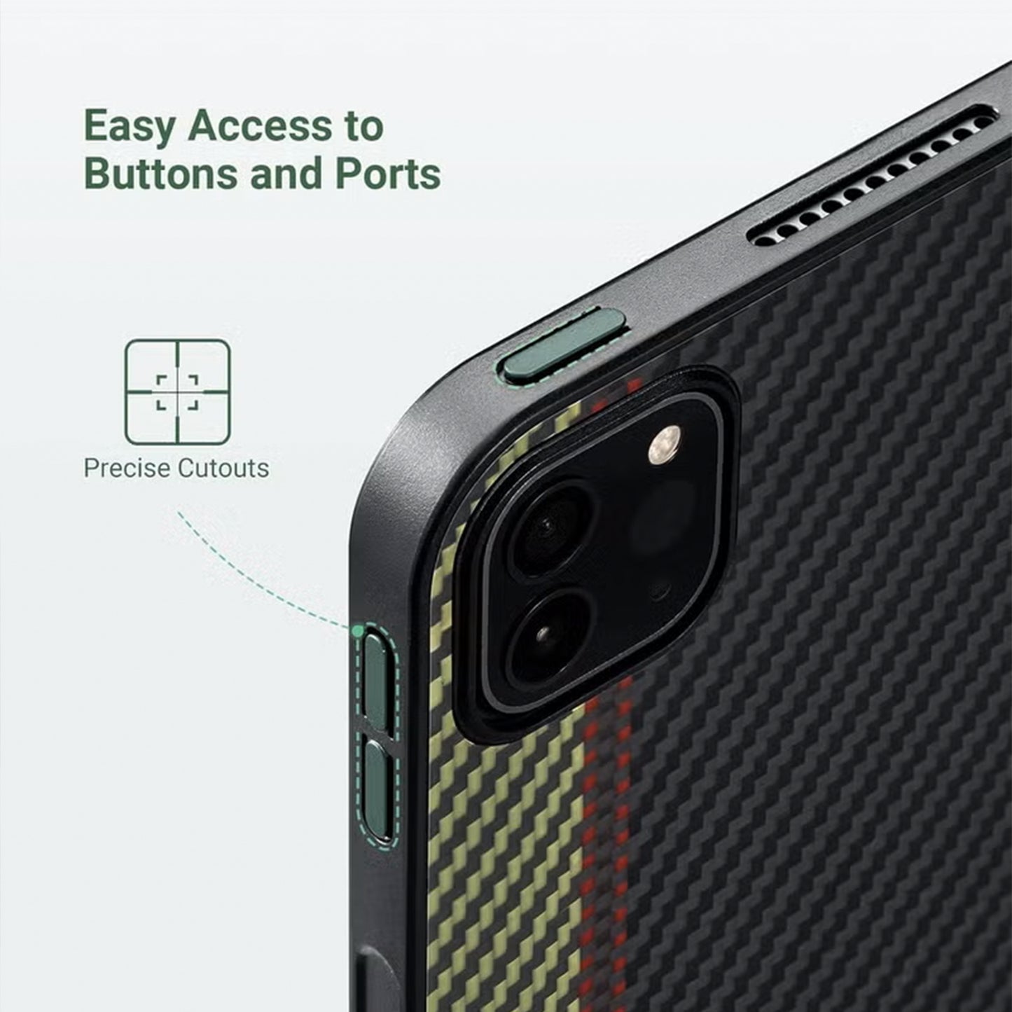 Pitaka Aramid Fiber Case for iPad Pro 11 Inch - Overture