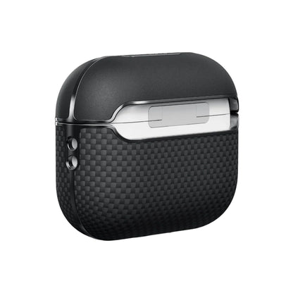 Pitaka Aramid Fiber Case for AirPods 4 - Black/Gray