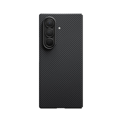 Pitaka Z Fold 7  Fusion  Weaving Case With Ultra-Slim Touch - Black/Gray