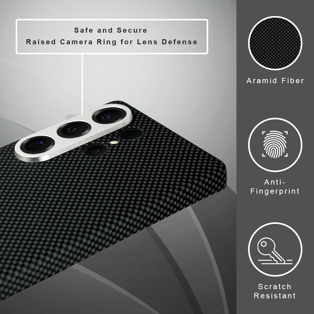 A-Case Aramid Fiber Case for Galaxy S25 Ultra - Desen
