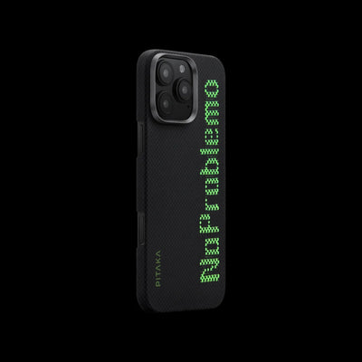 Aries Collaborative Luminous Case Tactile Woven Case for iPhone 16 Series - No Problemo