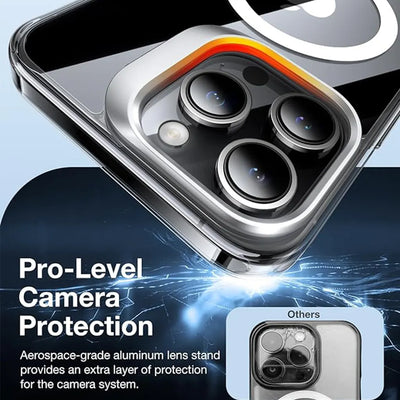 Magnetic iPhone 15 Pro Case -Clear