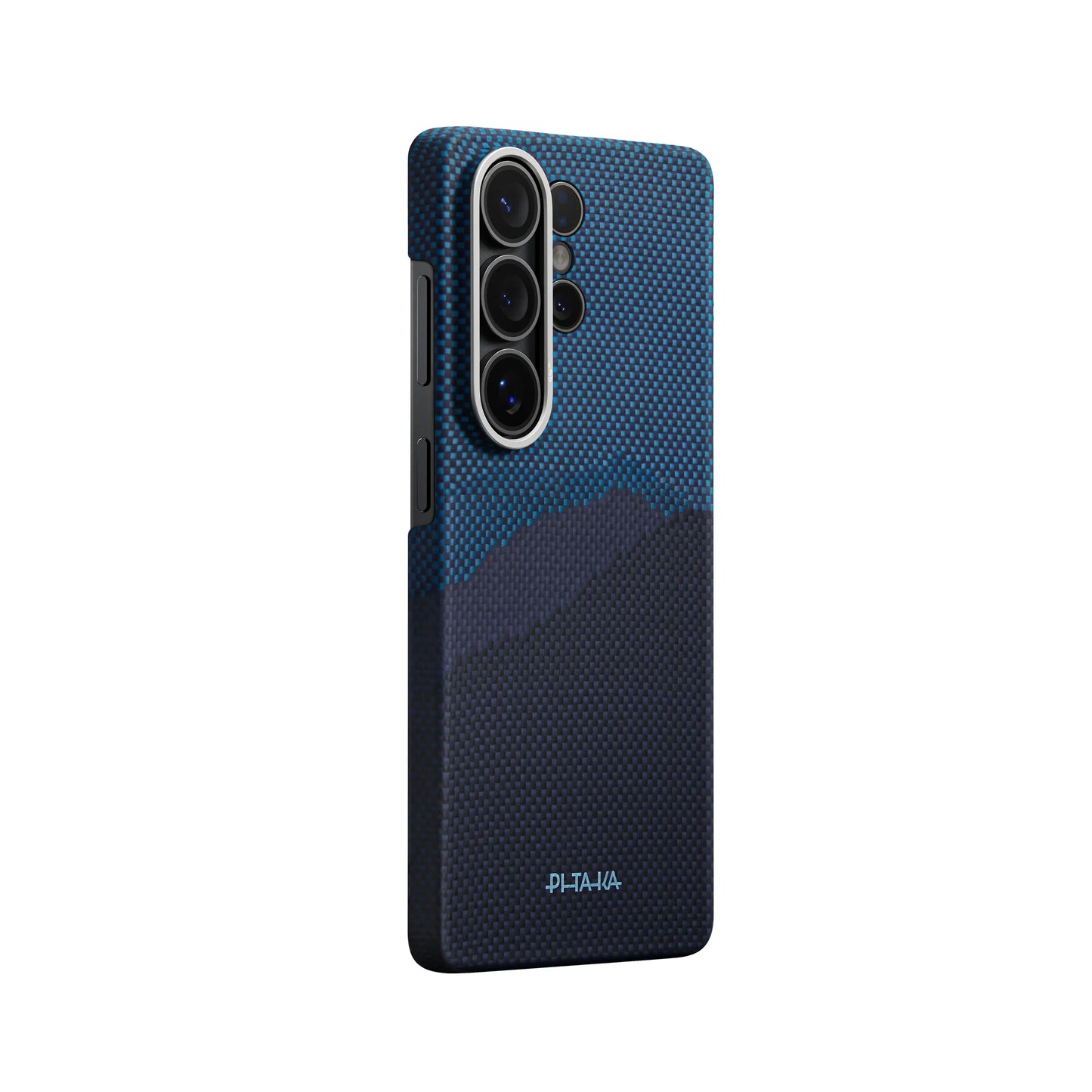 Pitaka Tactile Woven Case With Aaron Button for Samsung S26 Ultra - Over The Horizon