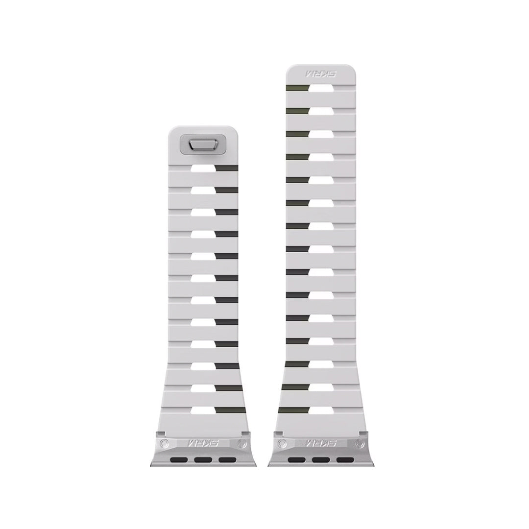 Skinarma Gemini Magnetic Apple Watch Strap 49/46/45/44mm - Gray/Black