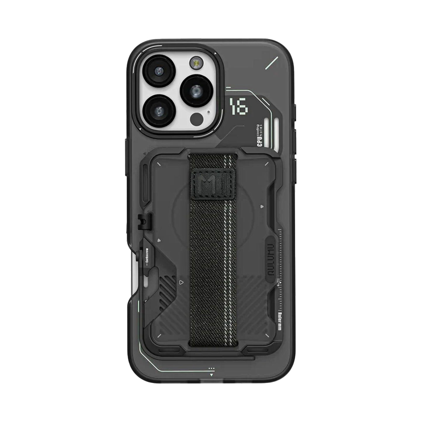 Aulumu G03 Multi-Tool Magnetic Metal Wallet Frosted Cover MagSafe