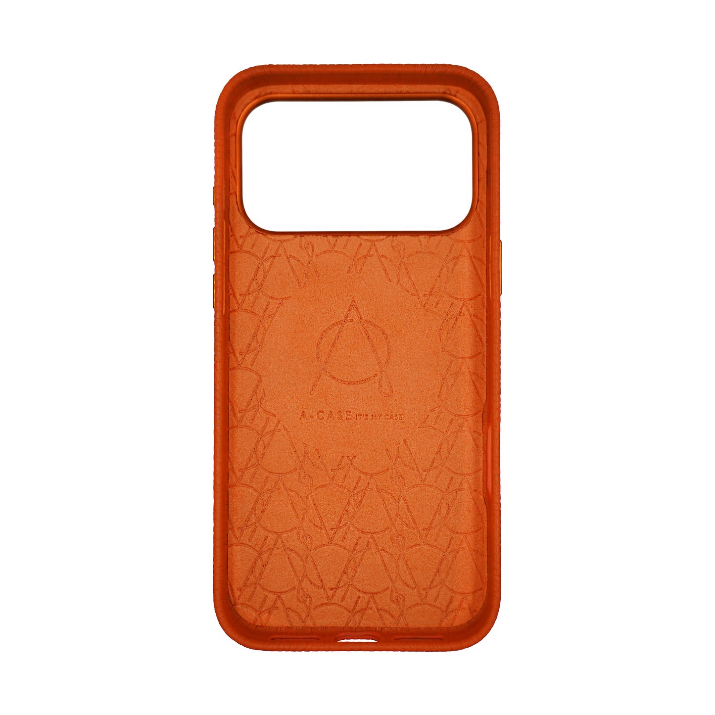 Amur Genuine Leather Case for iPhone 17 Series - Orange