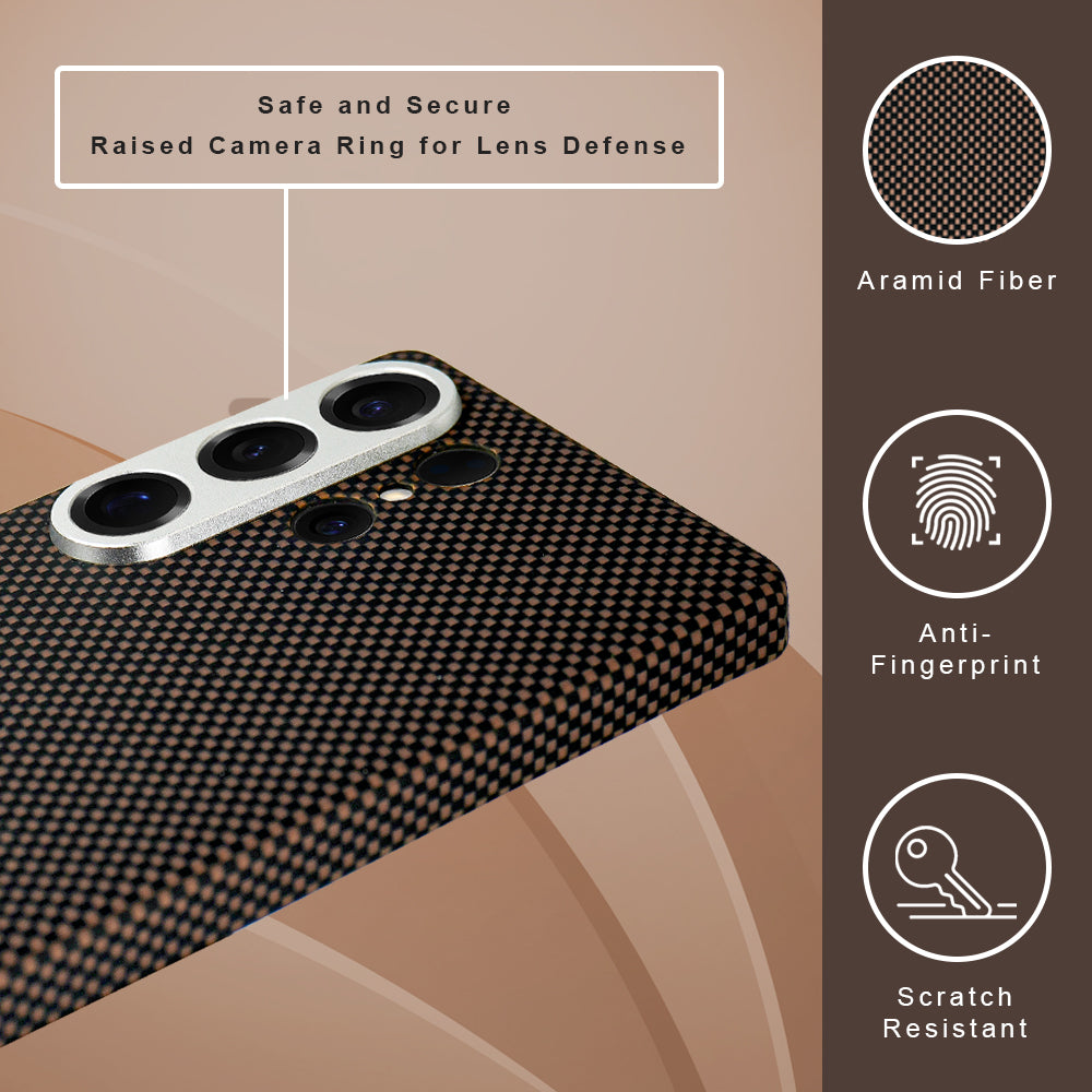 A-Case Aramid Fiber Case for Galaxy S25 Ultra - Desen