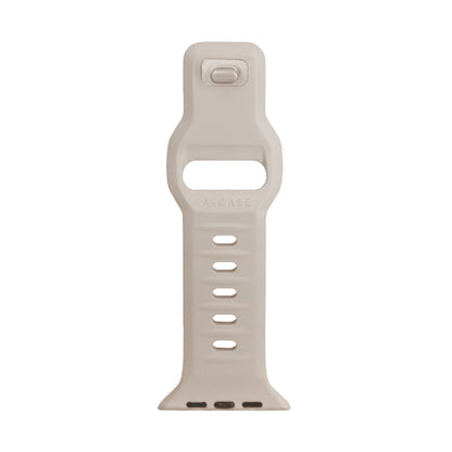 Amasra Apple Watch Silicone Band-Beige