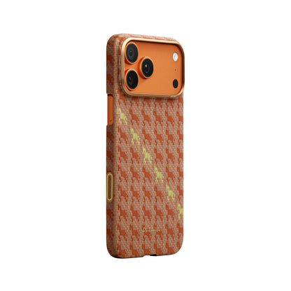 Pitaka Ultra-Slim Case With PitaTap Camera Control for iPhone 17 Series - Amber