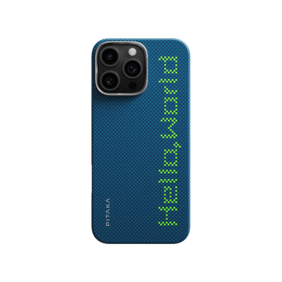 Aries Collaborative Luminous Case Tactile Woven Case for iPhone 16 Series - Alien
