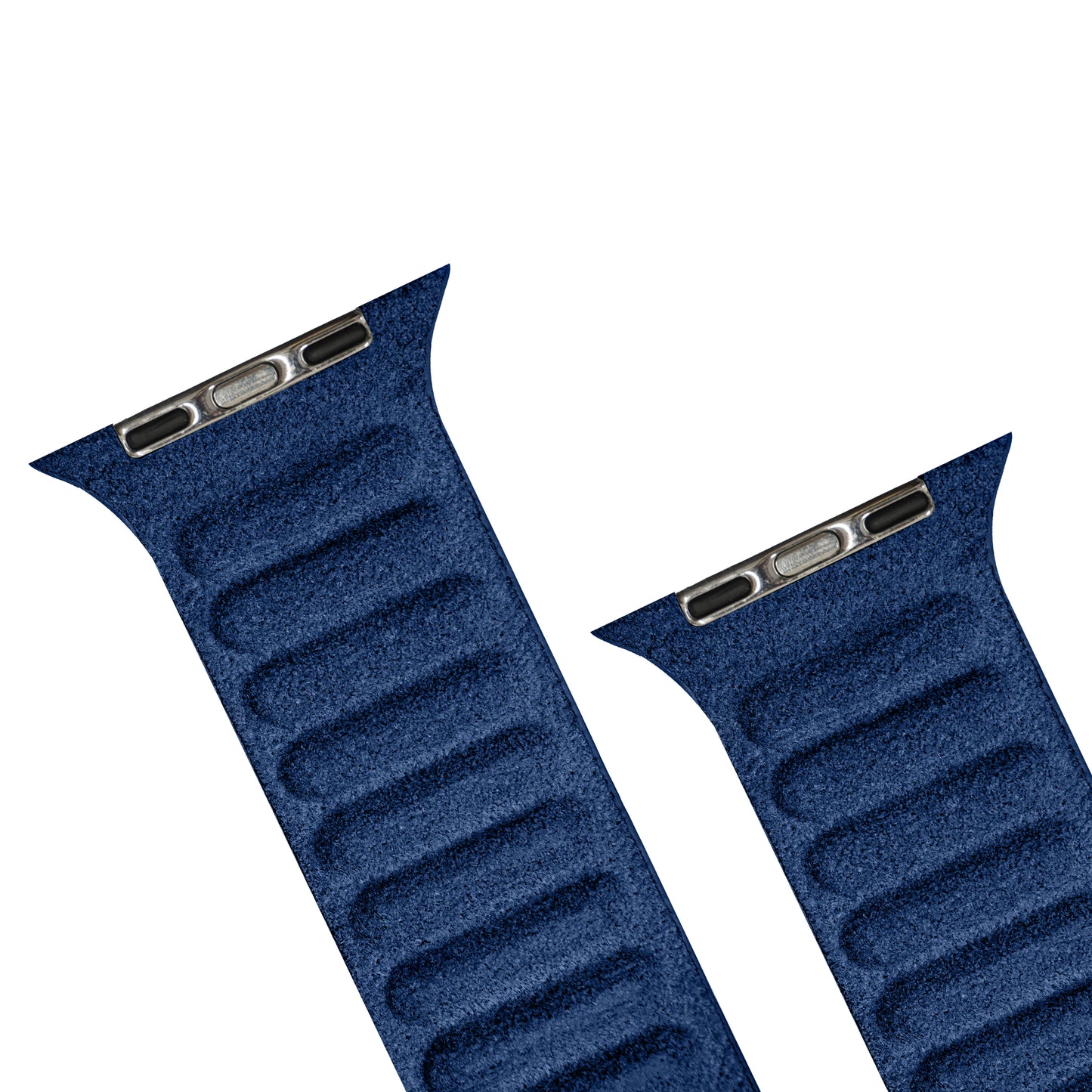 Kadife Alcantara Leather Apple Watch Strap - Blue