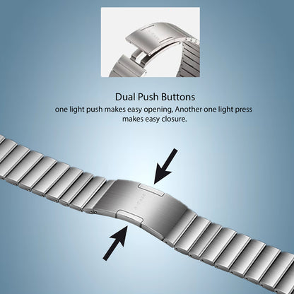 Fethiye Apple Watch Steel Band - Black