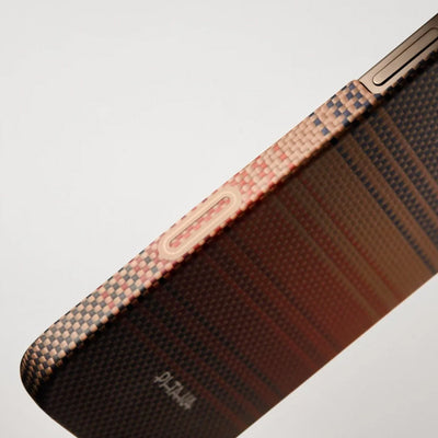 Pitaka Tactile Woven Case With PitaTap Camera Control for iPhone 16 Series - Sunset
