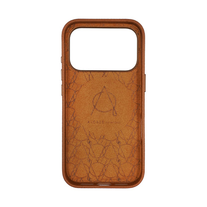 Amur Genuine Leather Case for iPhone 17 Series - Brown