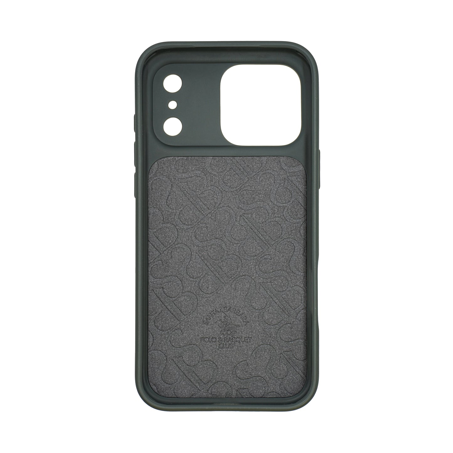 Santa Barbara Polo & Racquet Club Boris Elegant Horse Embroidery Case for iPhone 17 Series - Black