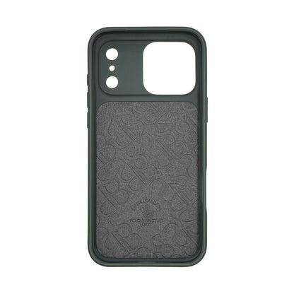 Santa Barbara Polo & Racquet Club Boris Elegant Horse Embroidery Case for iPhone 17 Series - Black