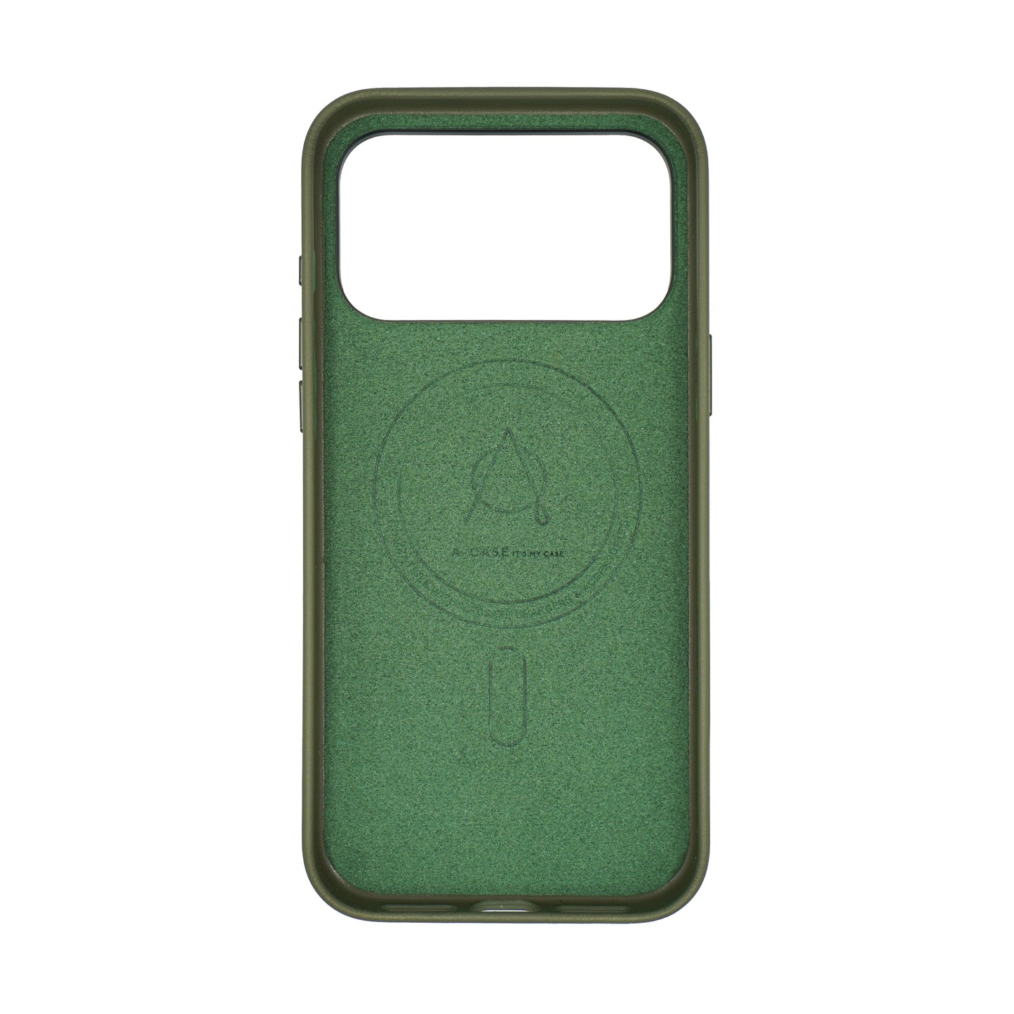 Liva Vegan Leather Case For iPhone 17 Pro Max - Green