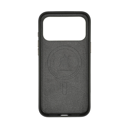 Liva Vegan Leather Case For iPhone 17 Pro Max - Blue