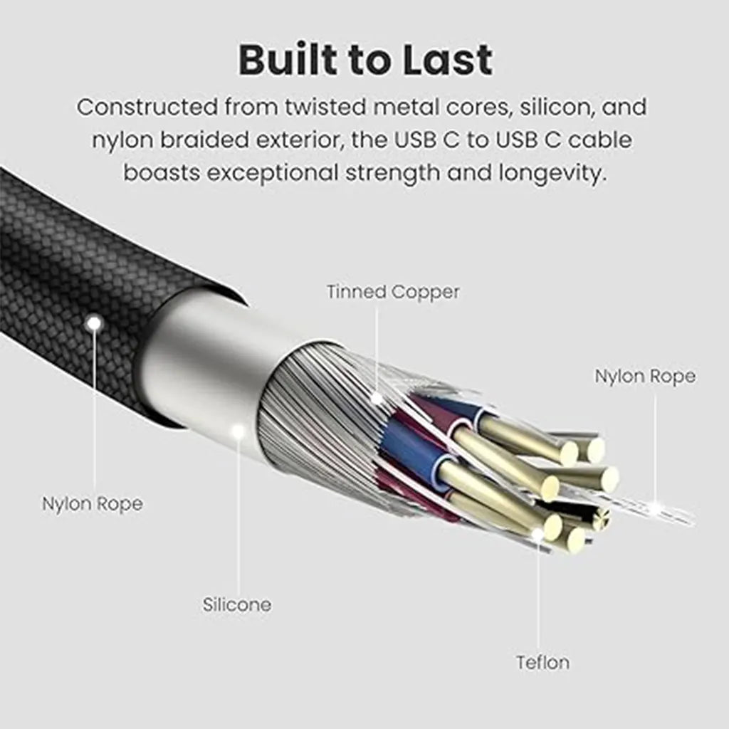 PITAKA USB C to USB C Fast Charging Cable