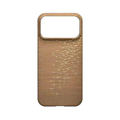 Pitaka Aramid Ultra-Slim Case With PitaTap for iPhone 17 Pro Max - Golden Glint