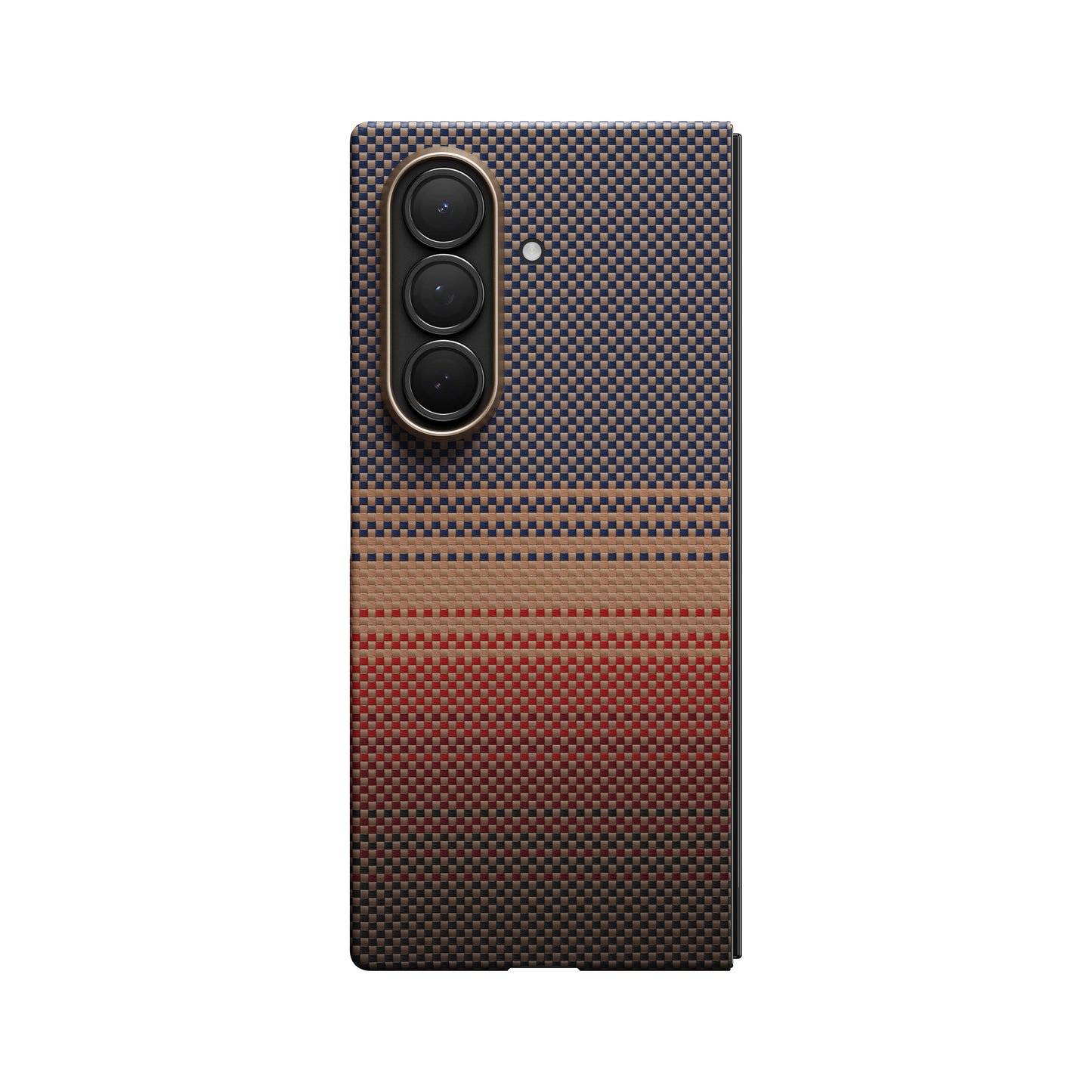 Pitaka Z Fold 7  Fusion  Weaving Case With Ultra-Slim Touch - Sunset
