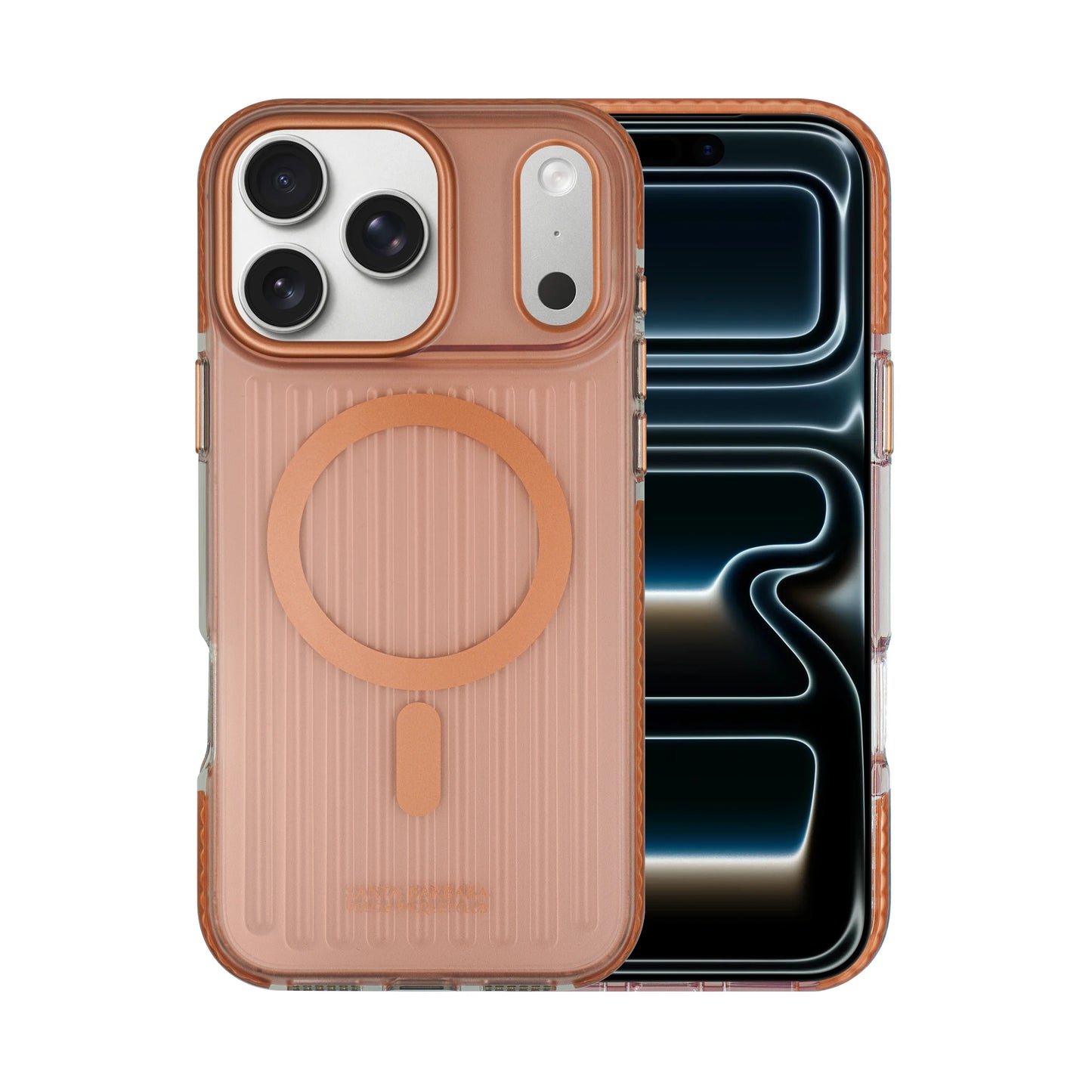 Santa Barbara Polo & Racquet Club Jeremy Semi-Transparent Case for iPhone 17 Series - Rose Gold