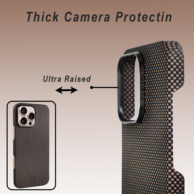 A-Case Aramid Fiber Case For iPhone 16 Pro Max - Desen