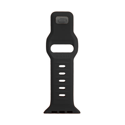 Amasra Apple Watch Silicone Band-Black