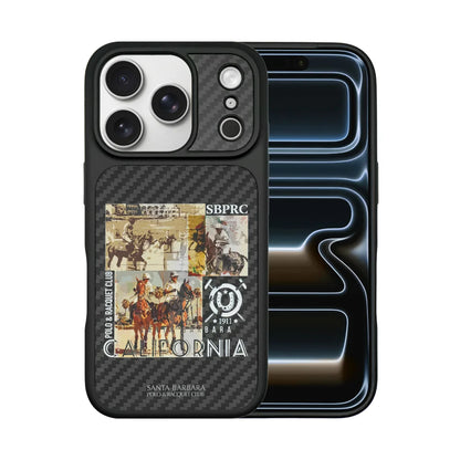 Santa Barbara Polo & Racquet Club ELVIS Aramid Fiber Case for iPhone 17 Series - California