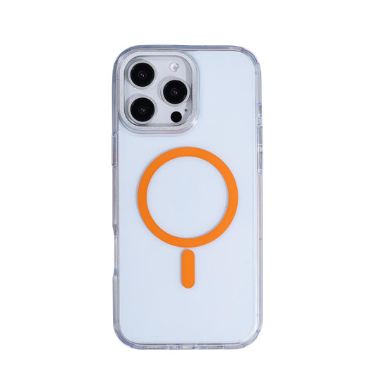 Le Prius Bali Clear Case For iPhone 16 Series - Orange