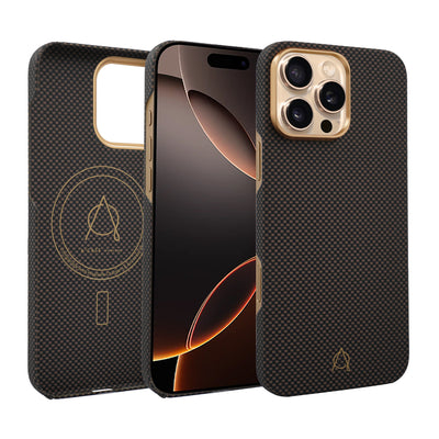 A-Case Aramid Fiber Case For iPhone 16 Pro Max - Desen