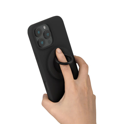 Le Prius Magsafe Magnetic Grip Holder With Adjustable Kickstand - Black