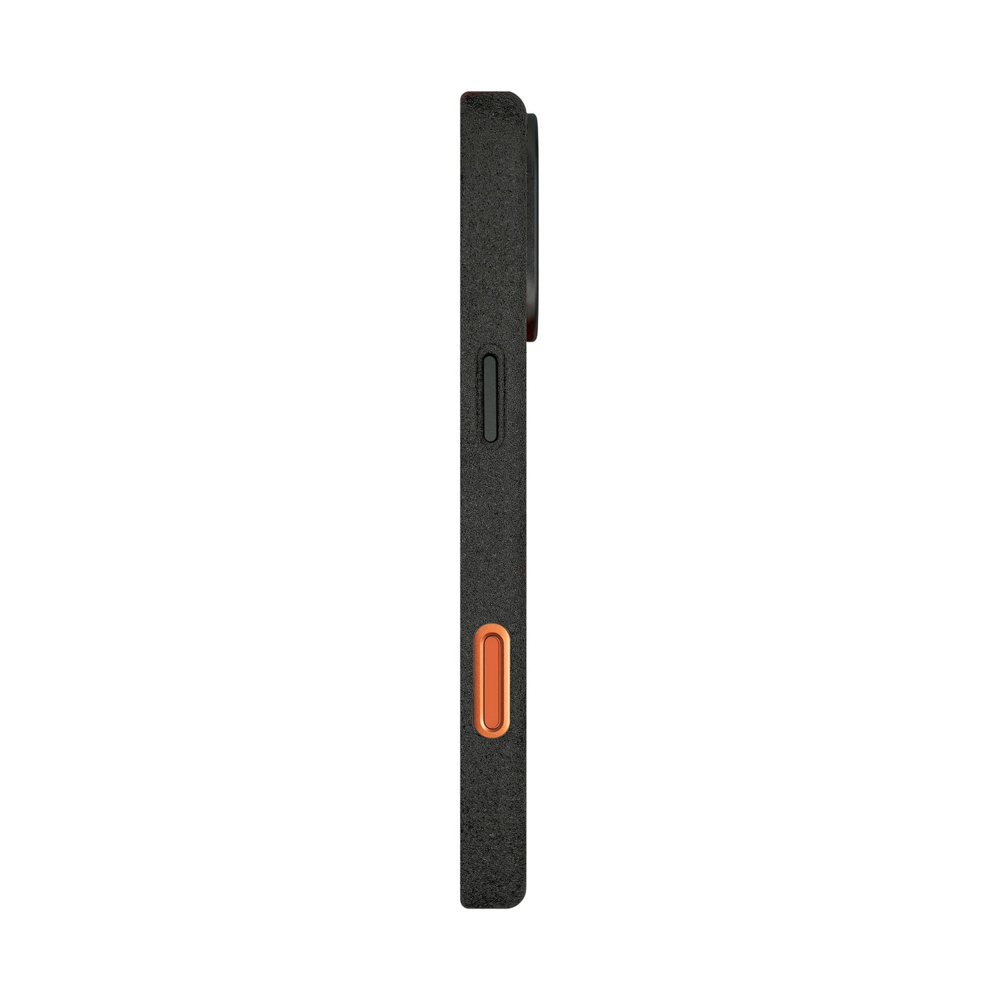 Kadife Alcantara Leather Case For iPhone 17 Pro Max - Black