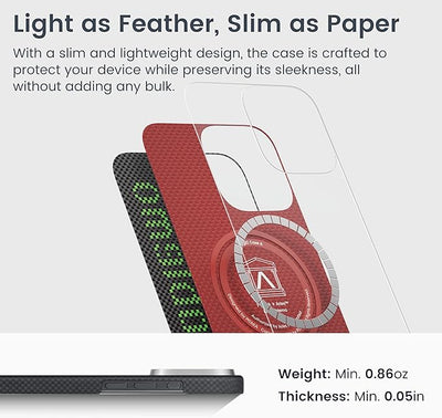 Aries Collaborative Luminous Case Tactile Woven Case for iPhone 16 Series - No Problemo