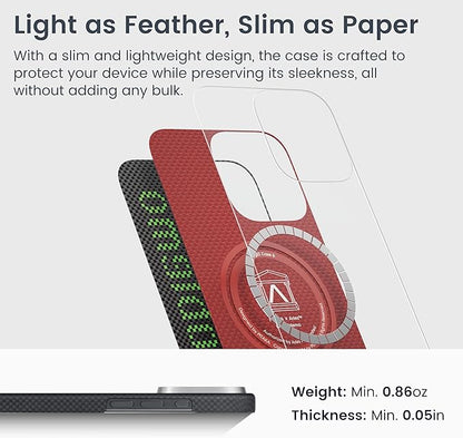 Aries Collaborative Luminous Case Tactile Woven Case for iPhone 16 Series - No Problemo