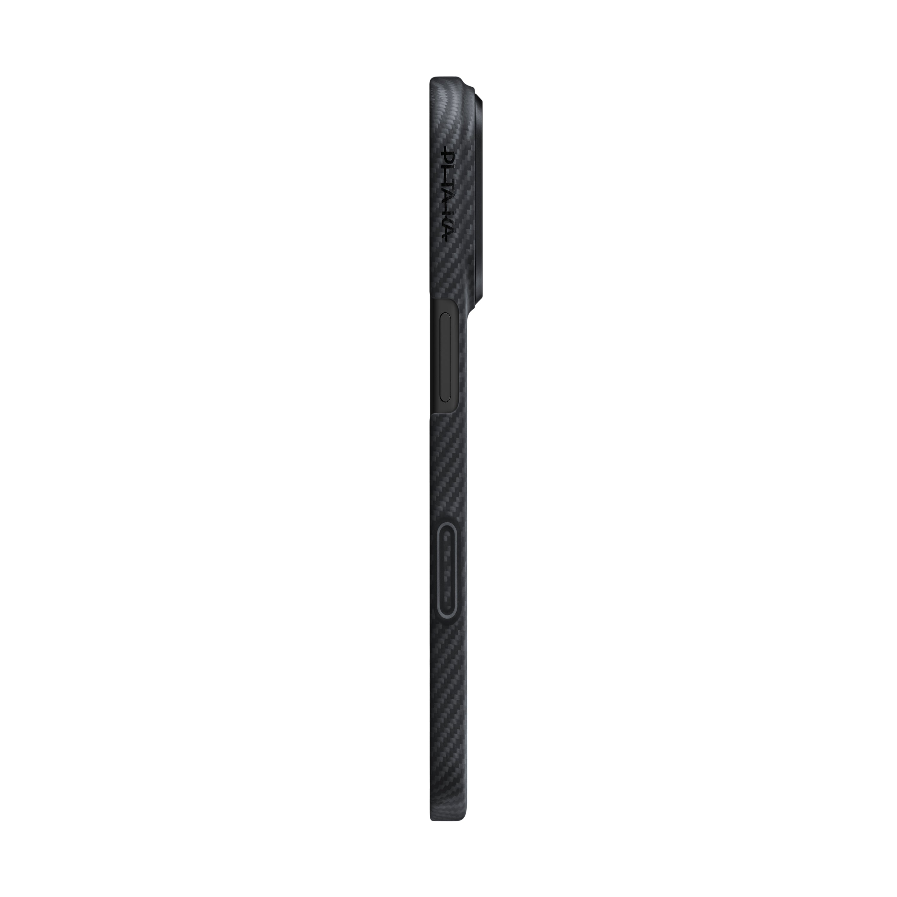 Pitaka Ultra-Slim Case With PitaTap Camera Control for iPhone 17 Series - Black/Gray