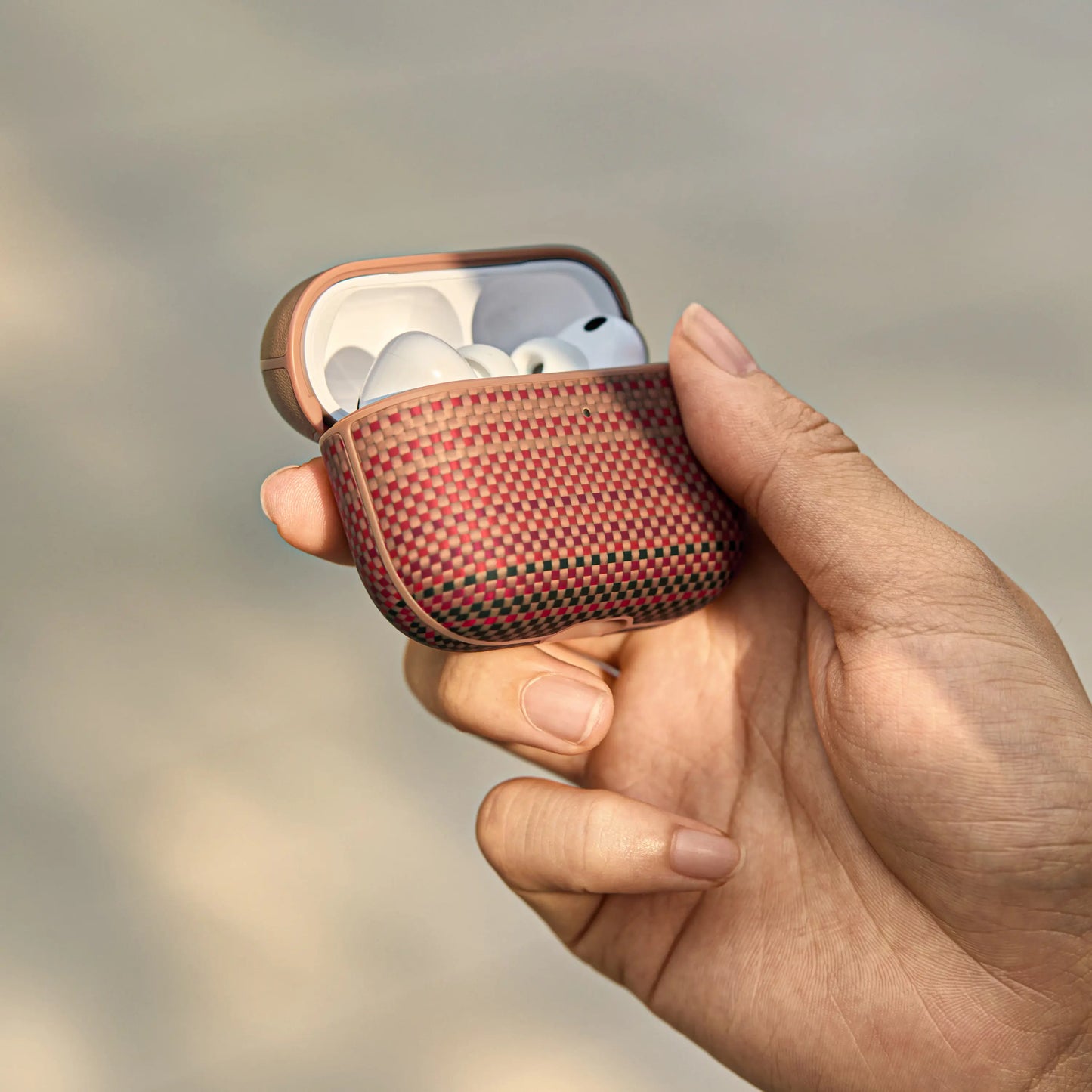 Pitaka Aramid Fiber Case for AirPods Pro 3 - Sunset