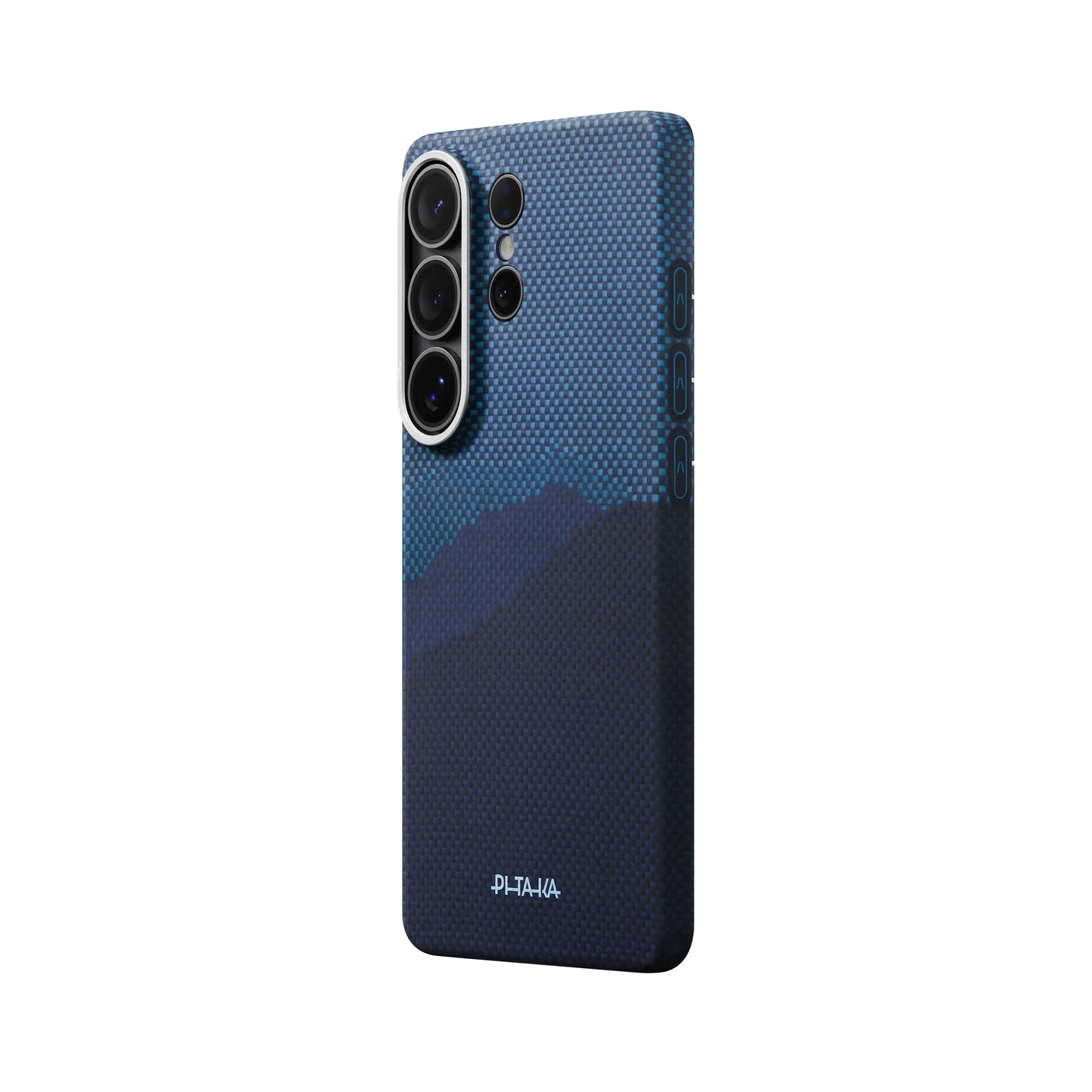Pitaka Tactile Woven Case With Aaron Button for Samsung S26 Ultra - Over The Horizon
