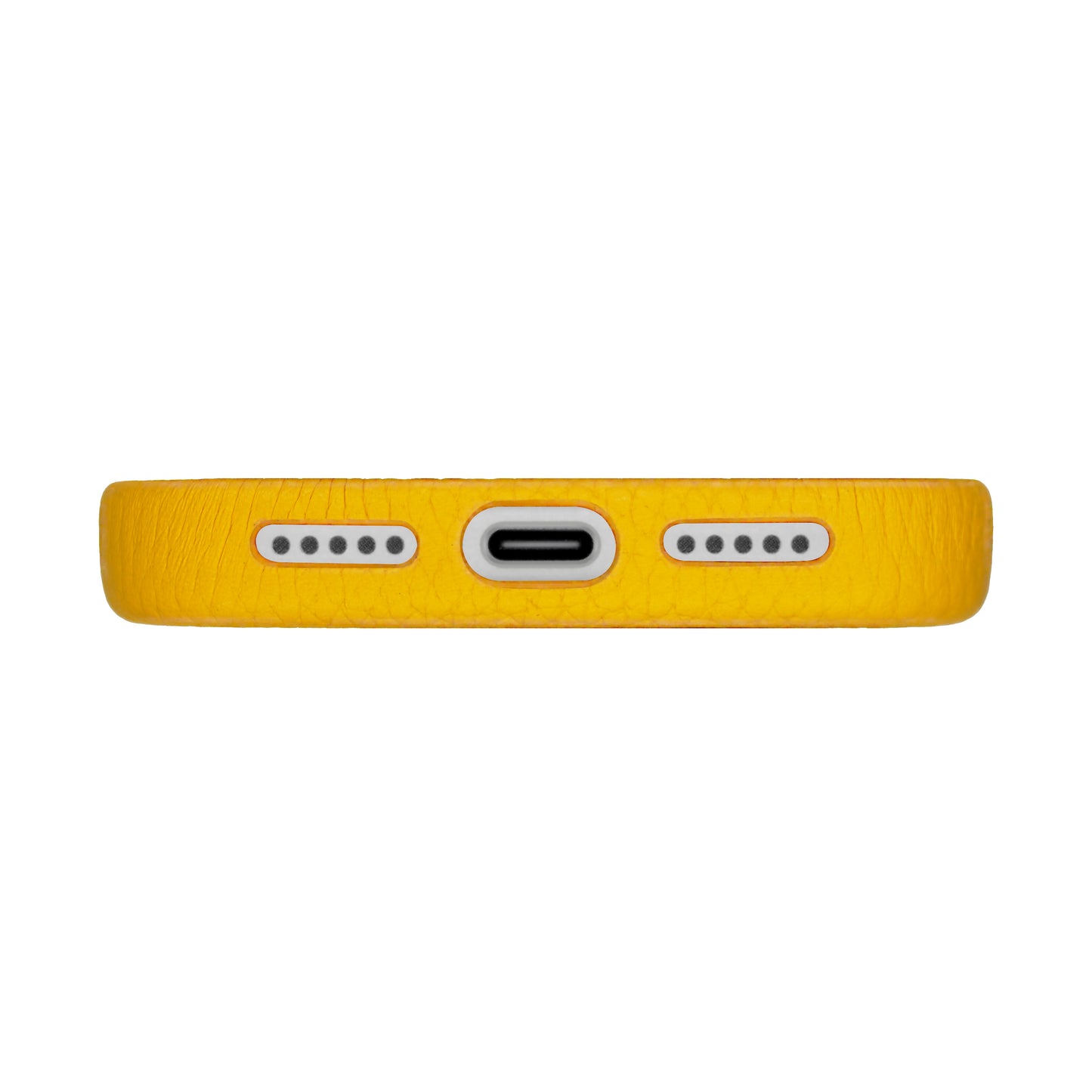 Amur Genuine Leather Case for iPhone 17 Series - Yellow