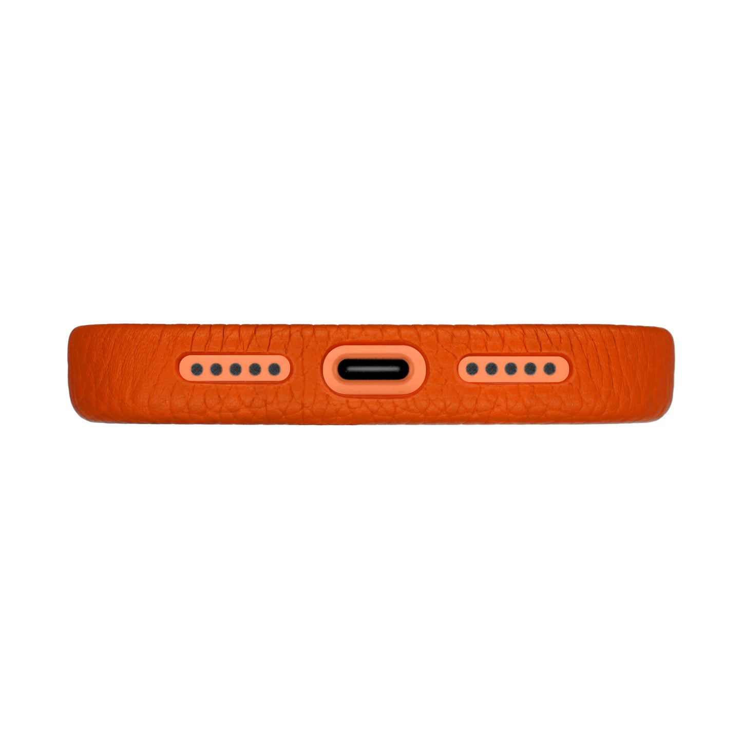 Amur Genuine Leather Case for iPhone 17 Series - Orange