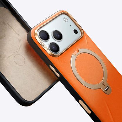 Torras Ostand Q3 VegSkin for iPhone 17 Series - Orange