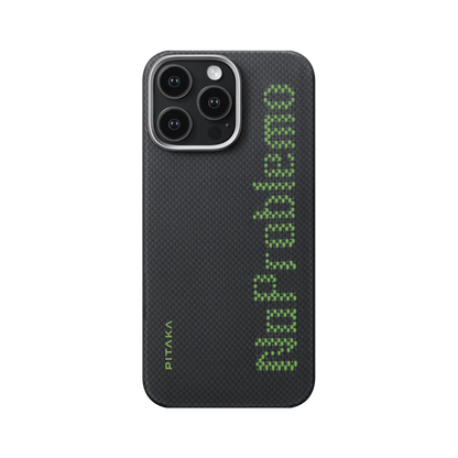 Aries Collaborative Luminous Case Tactile Woven Case for iPhone 16 Series - Alien