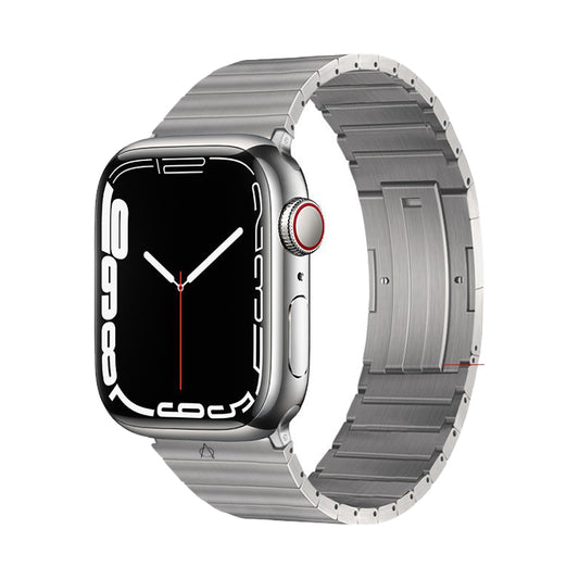 Fethiye Apple Watch Steel Band - Tittanium