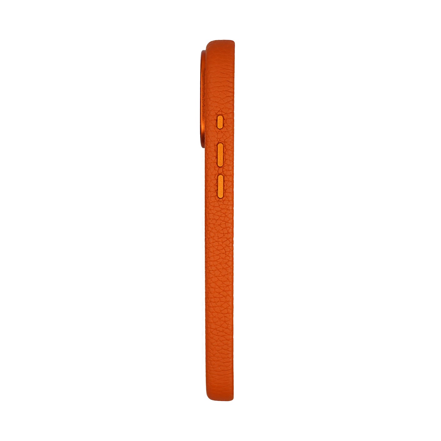 Amur Genuine Leather Case for iPhone 17 Series - Orange