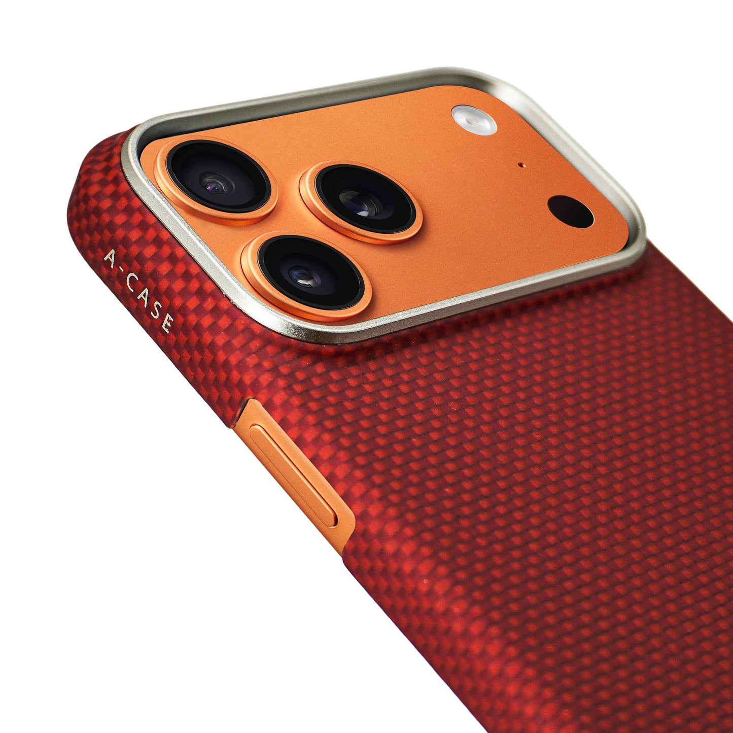 Desen Aramid Fiber Case For iPhone 17 Series - Maroon