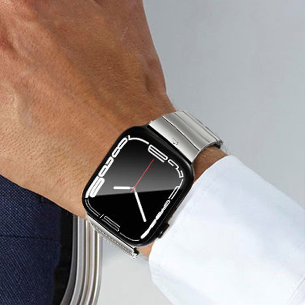 Fethiye Apple Watch Steel Band - Tittanium