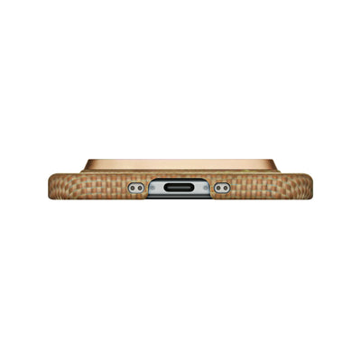 Pitaka Aramid Ultra-Slim Case With PitaTap for iPhone 17 Air - Golden Glint