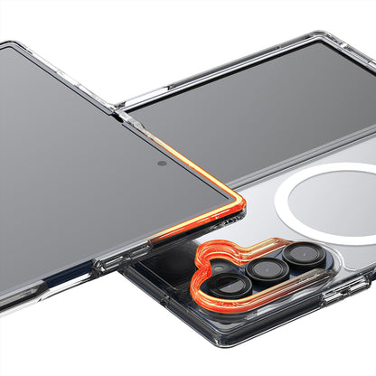 Araree Samsung Galaxy Z Fold 7 Duple M Magnetic MagSafe Transparent Phone Case - Clear